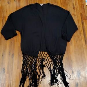 Women's Fringe Cardigan